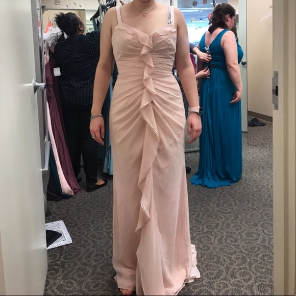 Vera wang “White” brand pink bridesmaid dress - Picture 5 of 5